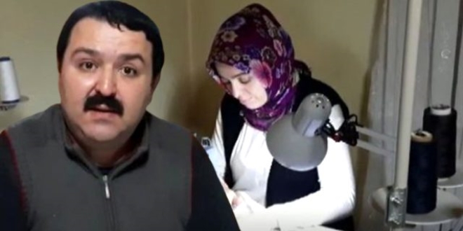 Öğretmen çift, sağlık çalışanları için maske üretmeye başladı