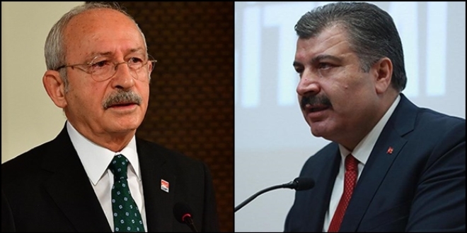 Kılıçdaroğlu, Sağlık Bakanı Koca ile telefonda görüştü