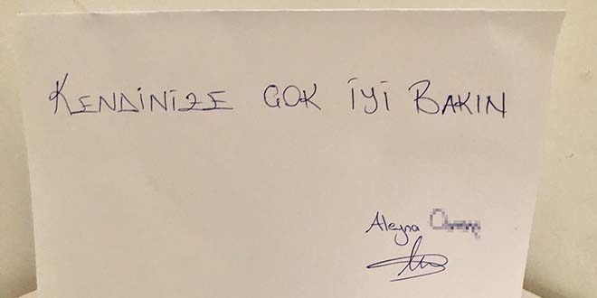 Yurtta karantinaya alınan öğrencilere duygulandıran notlar