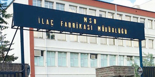 Askeri fabrikada ilaç seferberliği