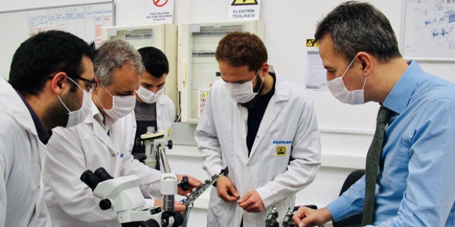 Savunma mühendisleri yerli robotik tanı kiti için devrede