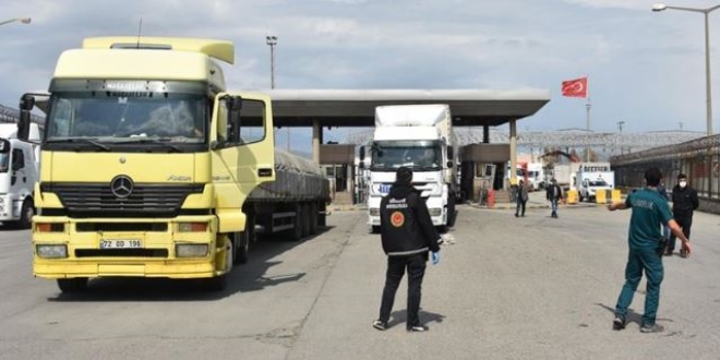 Habur Sınır Kapısı'nda Irak ile 'temassız' ticaret