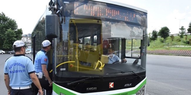 Tekirdağ'da şehir içi toplu taşıma faaliyetleri durduruldu