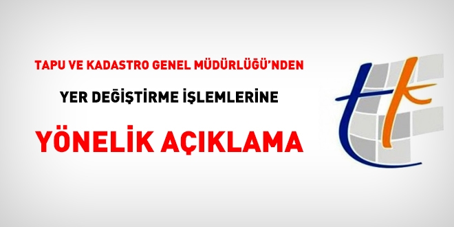 Tapu'da, sadece aile birliği mazeretine bağlı tayinler yapılacak