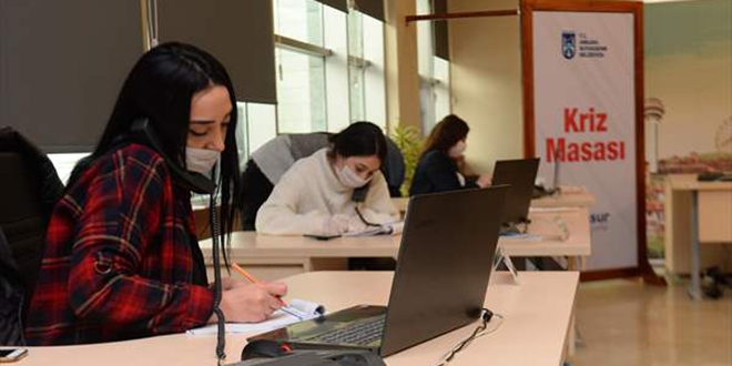 Ankara BB'nin yardım kampanyasına 96 bine yakın başvuru geldi