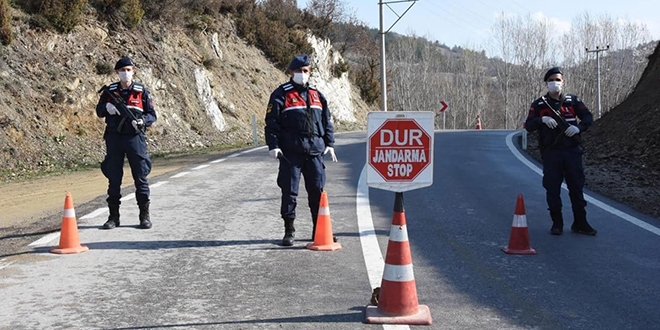 Zonguldak'ta bir mahalle karantina altına alındı