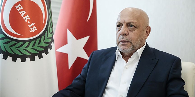 Hak-İş'ten 'Milli Dayanışma Kampanyası'na 1 milyon lira destek
