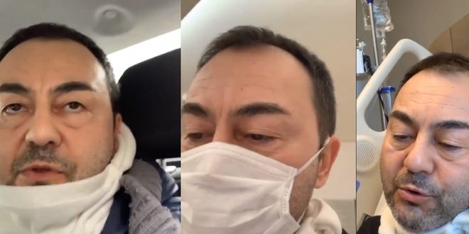 Serdar Ortaç 'bir çay demleyenim yok' dedi taksi durağına gitti