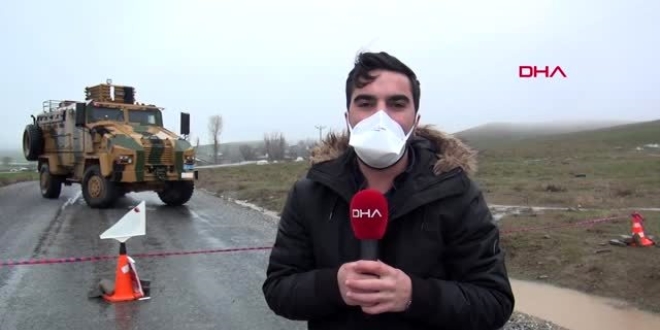 Muş'ta bir köy karantinaya alındı