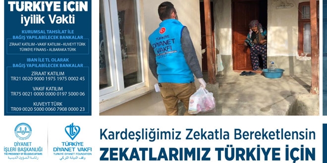 Diyanet Vakfı'ndan maaşını paylaş, kardeşinle yakınlaş kampanyası