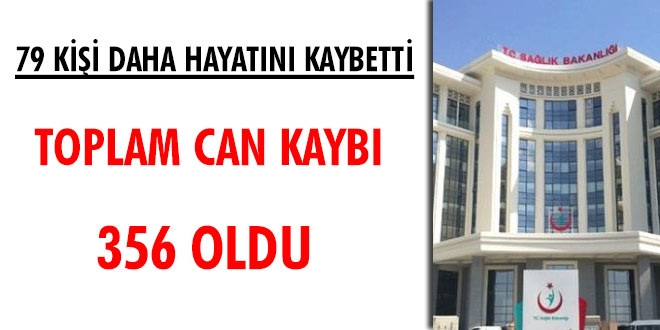 Sağlık Bakanlığı: 79 hastamız hayatını kaybetti