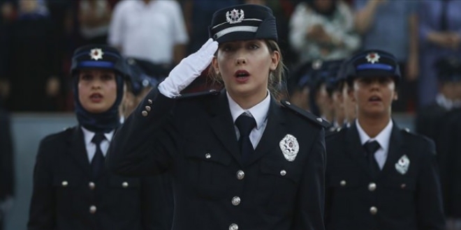 2.862 kadın polis memurunun atamaları gerçekleşti