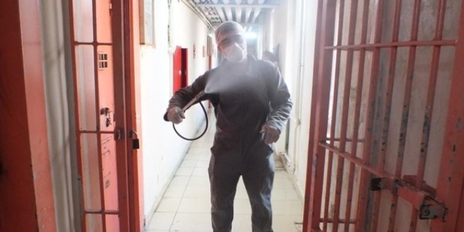 Van'daki cezaevlerinde koronavirs nlemleri
