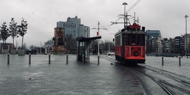 Nostaljik tramvay 21.00'da geçici olarak durdurulacak
