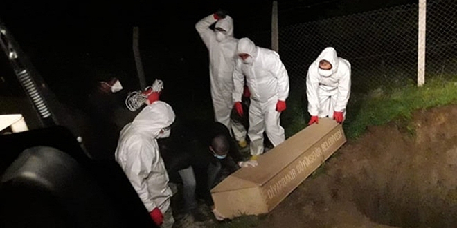 Silvan'da 2 kişi koronavirüs nedeni ile hayatını kaybetti