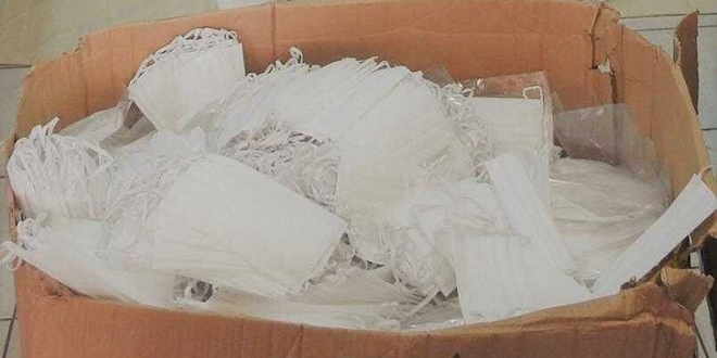 Kaçak maske üretenlerin mesleği şok etti