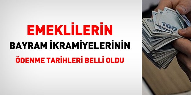 1000 TL bayram ikramiyesinin ödeme tarihleri belli oldu