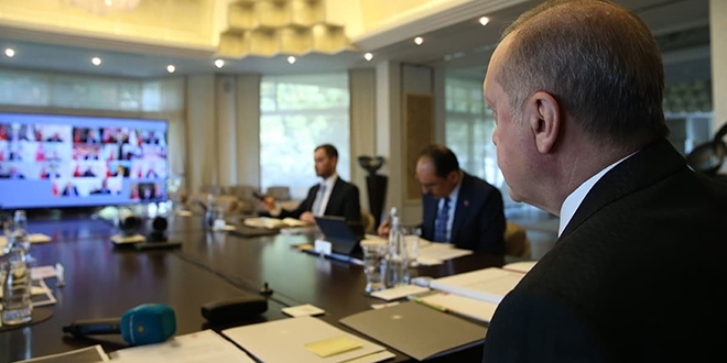 Cumhurbaşkanlığı Kabinesi toplantısı sona erdi