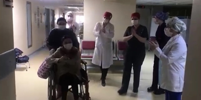 Ordu'da koronavirüsünü yenen 3 hasta taburcu edildi