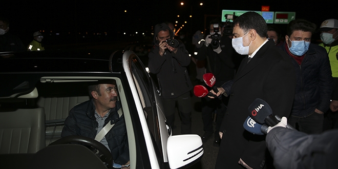 Ankara Valisi, yollarda alınan tedbirleri yerinde inceledi