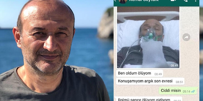 Koronavirüsten ölmeden önce arkadaşına 'Aklın varsa çıkma' yazdı