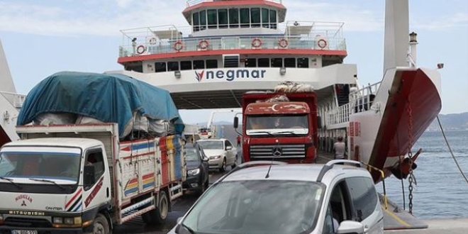 Yalova'da Ro-Ro gemilerinde artk yolcu tanamayacak