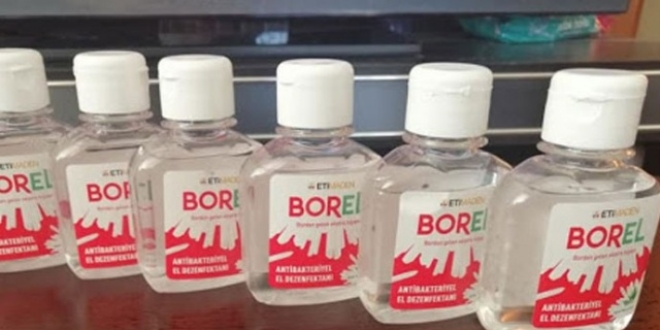 Koronavirüse karşı 'bor'lu dezenfektan