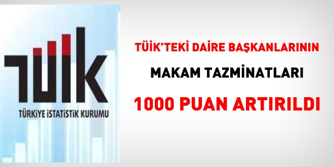 TK'teki daire bakanlarnn makam tazminat artrld