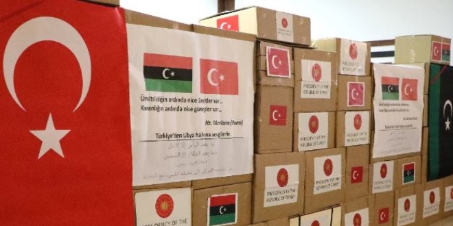 Türkiye'den bir ülkeye daha sağlık malzemeleri yardımı!