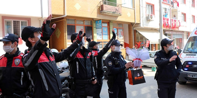 İhbara giden polis ve sağlık ekiplerini şaşırtan sürpriz