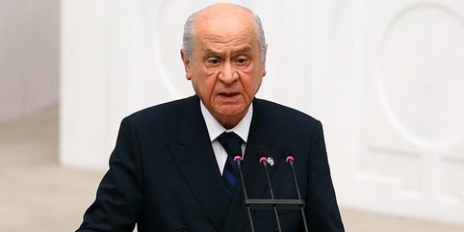 MHP Genel Başkanı Devlet Bahçeli TBMM'de