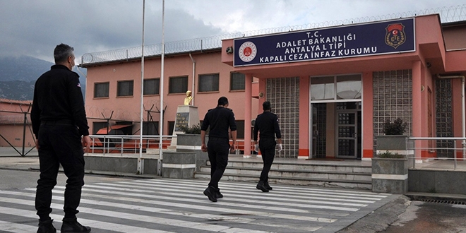 Antalya Ceza İnfaz Kurumlarında pozitif hükümlü ve tutuklu vaka yok