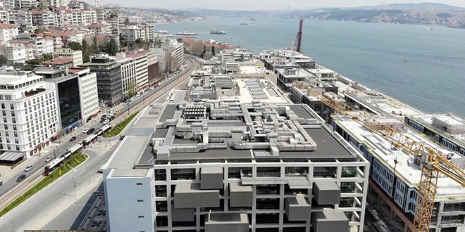 Galataport'ta inşaat faaliyetleri durduruldu