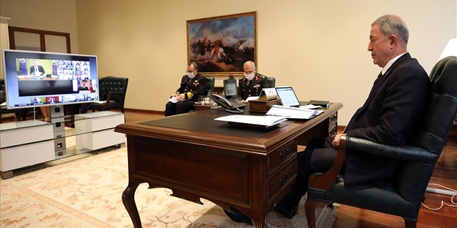 Bakan Akar, NATO Savunma Bakanları Toplantısı'na katıldı