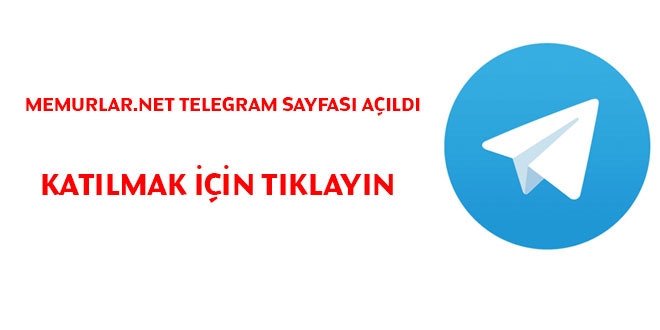 Memurlar.net Telegram sayfası açıldı... Katılmak için tıklayın