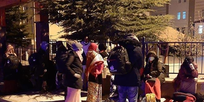 orum'da bir garip olay! Kalabal grenler polise haber verdi