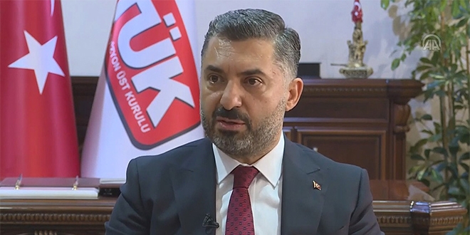 RTÜK Başkanı: Kanundan aldığımız yetkileri kullanırız