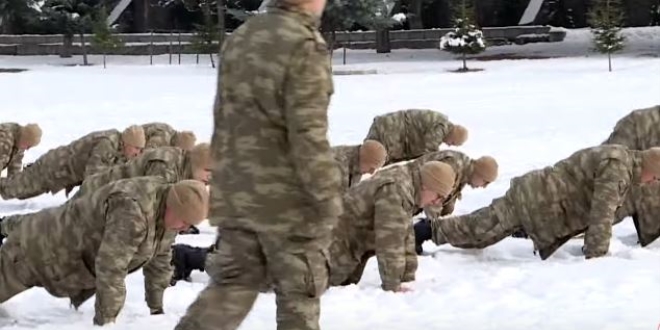 MSB'den terhislerin ertelenmesi sonrası yemin videosu