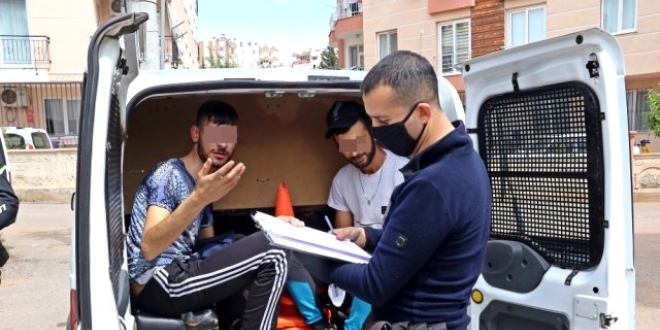 'Dur' ihtarına uymayan sürücüye 15 bin lira ceza