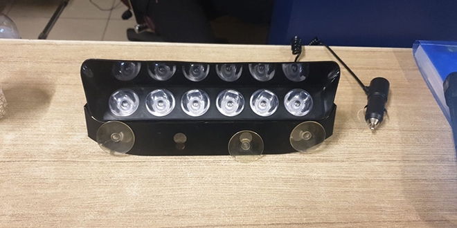 Alkollü sürücünün taktığı çakar pahalıya patladı