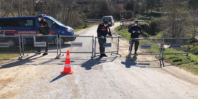 Trakya'nın ilk karantina köyünde karantina 7 gün uzatıldı