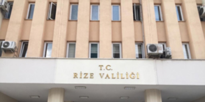 Rize'ye, sehayat izin belgesi olsa dahi, giriş yok