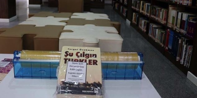 Kitaplar dezenfekte edilip okuyucuya ulaştırılıyor