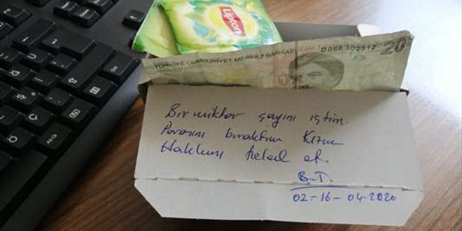 Karantinanın ardından yurtlarda duygulandıran mektuplar kaldı