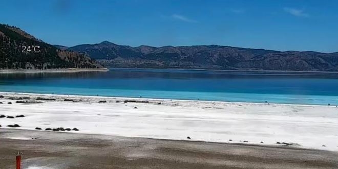 Salda Gölü'nü artık 24 saat izleyebilirsiniz