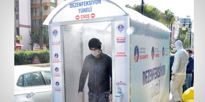 Sağlık Bakanlığı'ndan Dezenfeksiyon Tüneli uyarısı