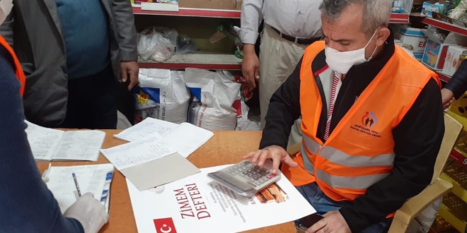 Valilik, 200 bakkaldaki zimem defterlerini satın aldı