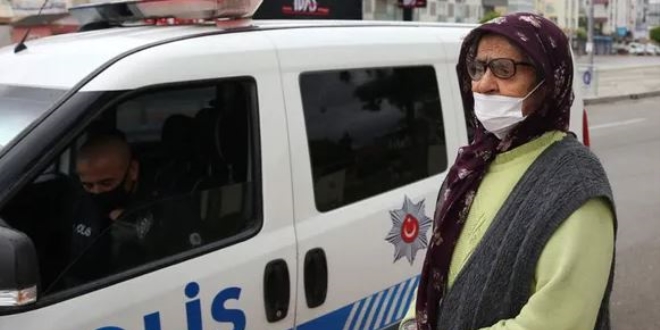 Polisin denetiminden dram çıktı! Yaşlı kadın sokağa atıldı