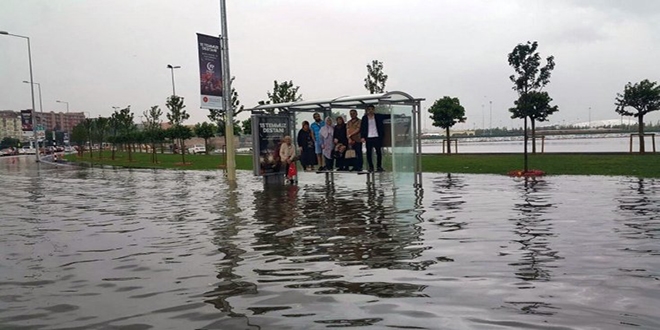 Meteoroloji'den sel ve su basknlarna kar uyar-Harital