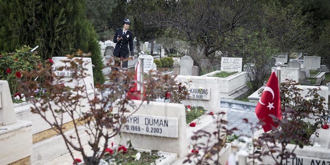 Başkentte mezarlıklar ziyarete açıldı